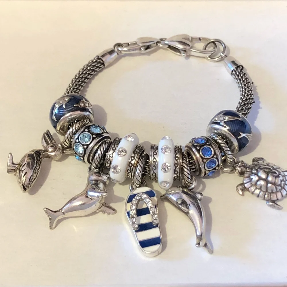 🆕 Brighton Sammy Seal silver charm Clear crystal eyes Black enamel nose Retired - Picture 5 of 6